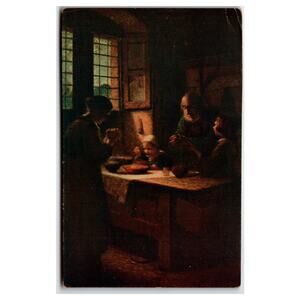 Lucas "Saying Grace" Art Postcard - Moderner Kunst-Verlag Berlin